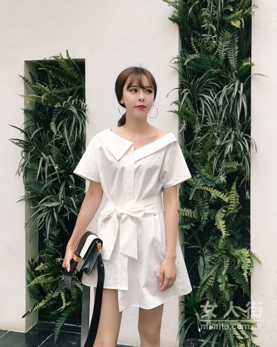 名媛小香风连衣裙，美少女轻熟chic范儿